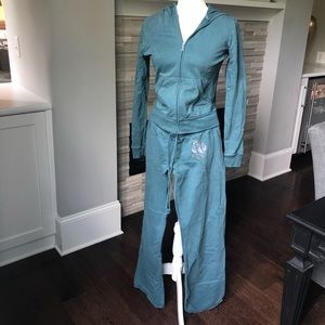 Vintage Juicy Couture Tracksuit- Teal